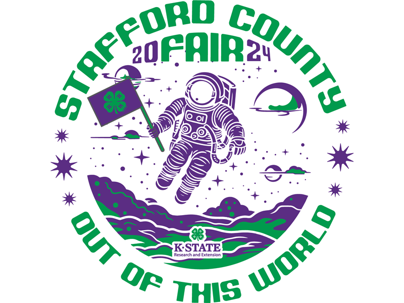 Logo for 2024 Stafford County Fair- 4-H